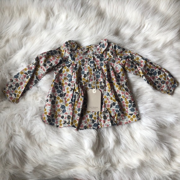 3/$20 Zara Baby | Floral Blouse 12-18M